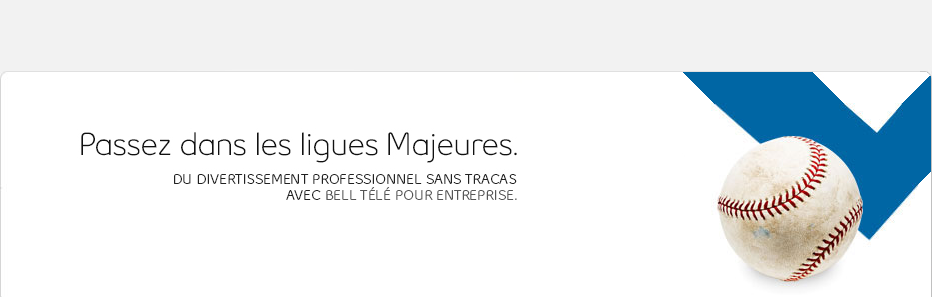 Passez aux ligues Majeures